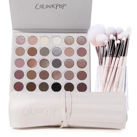ColourPop Eyeshadow Palette & Brush Set