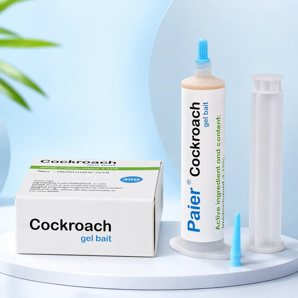 Cockroach Gel Bait 30g Roach Killer, Indoor Outdoor Pest Control for German & American Roaches with Plunger & Precision Tip Summervibes summerwins, Bug Killer Cockroaches, Insect Control Cockroaches