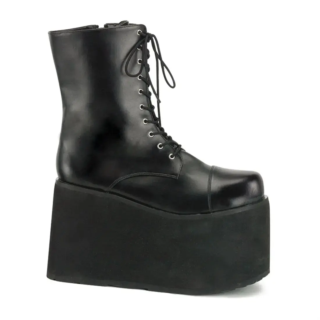 Funtasma Monster-10 Men's Ankle Boot Black Vegan Leather