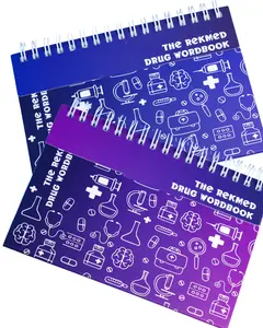 Pharmacology Index Card Study Book blank template to help you write and retain your pharma knowledge