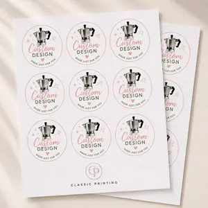 Fully Custom Die Cut Vinyl Sticker Sheets | UV Resistant & Waterproof | Completely Personalized