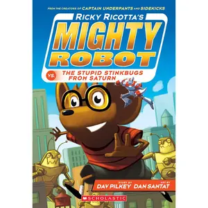 USED-Ricky Ricotta's Mighty Robot vs. the Stupid Stinkbugs from Saturn (Ricky Ricotta's Mighty Robot #6) by Pilkey, Dav (Paperback)