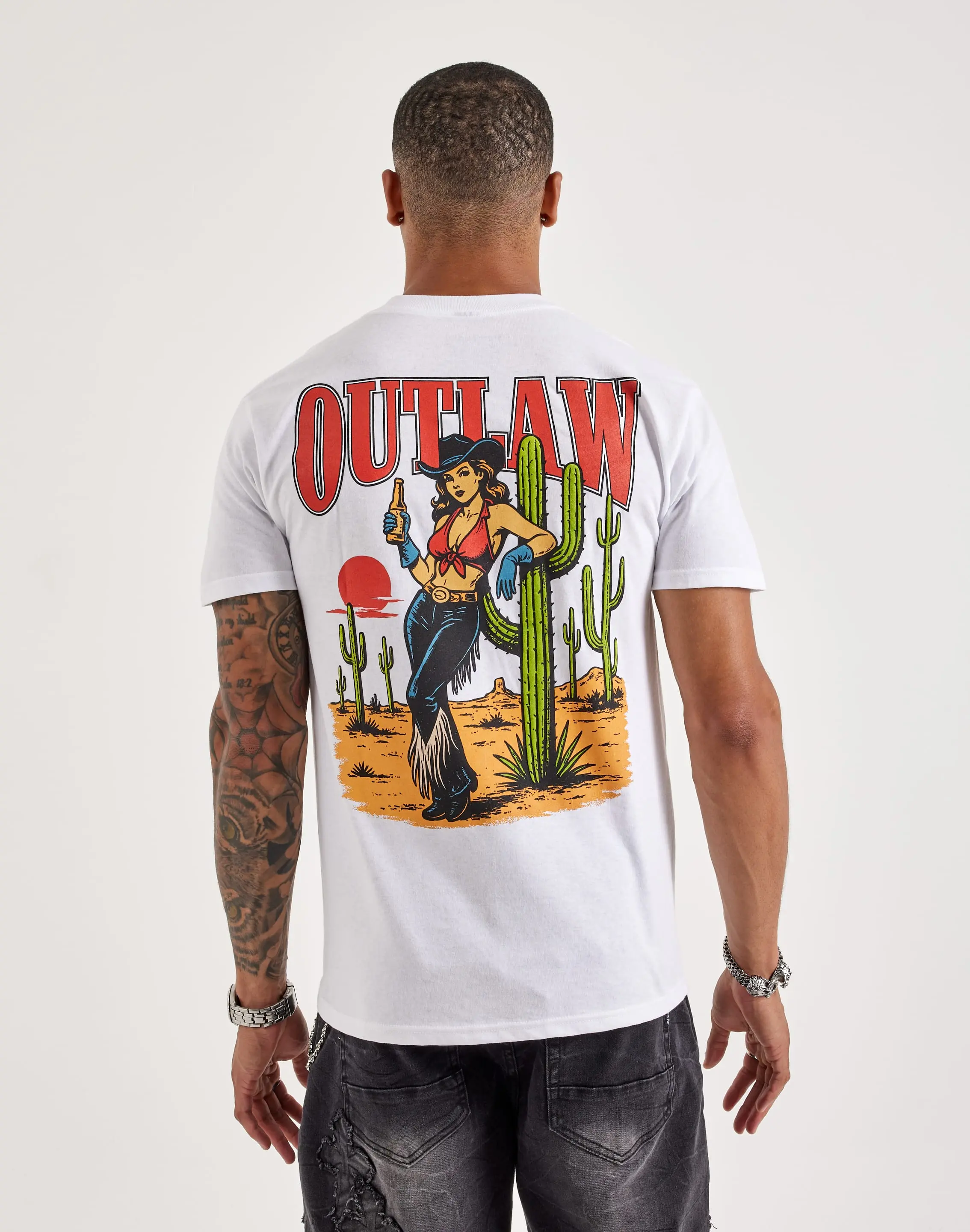 Mens BMG The Outlaw Tee