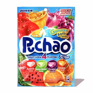 UHA Mikakuto Puchao Gummy Candy: Soda Mix UHA Mikakuto Puchao Gummy Candy: Soda Mix