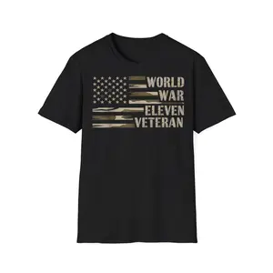 World War 11 Eleven Veteran Funny T-Shirt