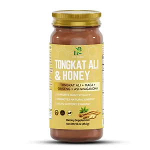 Herb To Body Tongkat Ali Honey | Wildcrafted Honey Blend | 16oz