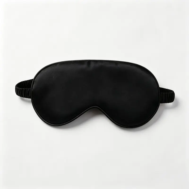 Solid Color Satin Sleep Masks for Women and Men - Lightweight & Breathable Eye Mask for Sleeping with Total Light Blocking, Satin Eye Mask For Sleeping