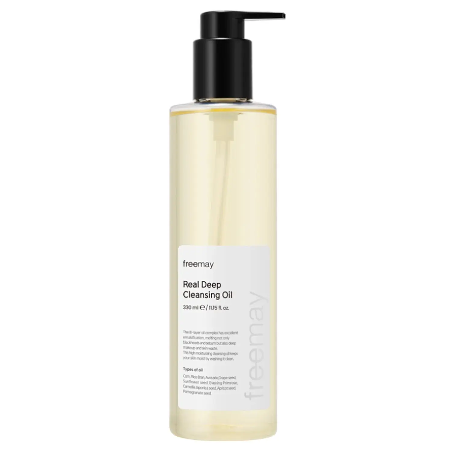 [Freemay] Real Deep Cleansing Oil 330ml Makeup Makeup Remover Water Proof Cleanser