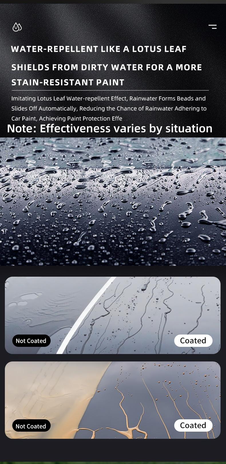 2025 Upgrated 500ML Advanced Formula 3-in-1 SOPAMI Car Coating Spray Protection Quick Car Wax Polish Glass Oil Film Remover Clear Coat Black Can Dypaint Ceramics Pray