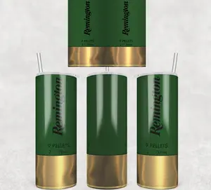 Remington Shotgun Shell Bullet Tumbler, Mechanic Gift, Gift for Friends, Funny 20oz Skinny Tumbler, Birthday Gift Ideas for him, Gift for man