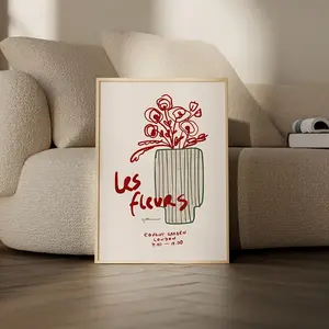 1pc Unframed Tiger Animal Retro Trendy Poster Aesthetic Dopamine Decor Funky Art Painting Canvas Print Minimalist Preppy Wall Picture for Dorm,Apartment,Living Room,Bedroom,Home Decoration