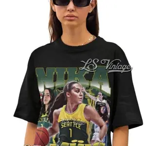 Nika Muhl Vintage Graphic Tee - Bootleg 90s D T-shirt For Him And Her Tshirt Cotton Top