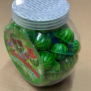 Smiley Kids Watermelon Gummy Candy 50 - 0.46 oz (13g) pieces - (net. wt. 22.93 oz (650g))