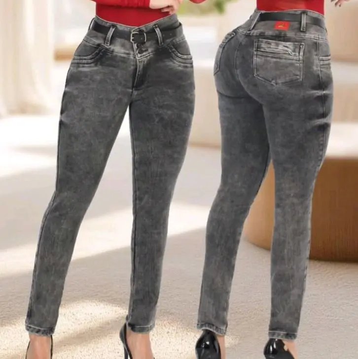 Original Colombian  Colombian Jeans for Daily Use Ladies with Stretch Fabric  Pants Womenswear Everyday Basic Streetwear Style