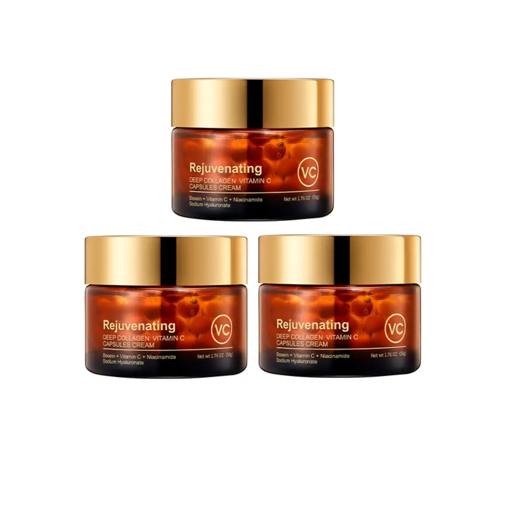 Korean Cream | Collagen & Vitamin C Moisturizer | Advanced Radiant & Firming Formula | Deep Hydrating K-Beauty Facial Care for Glowing Skin