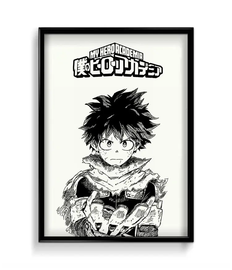 Izuku Midoriya Poster Print v2