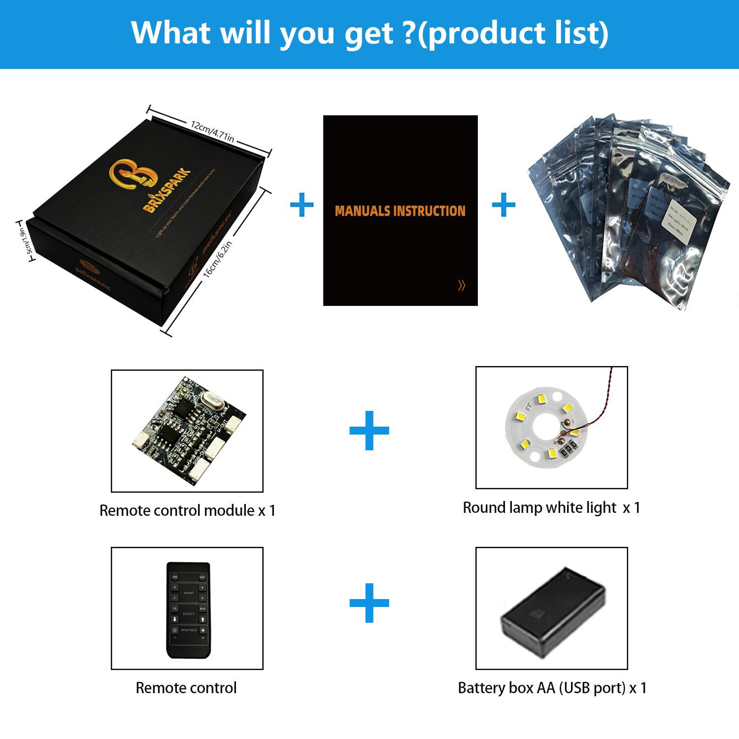 LYBMTWF LED Lighting Kit for LEGO Ideas Series #21357 "Pixar: Luxo Jr." — DIY Light Upgrade Set Building Block Model Lighting— The Perfect Gift for Holidays and Birthdays (Model Not Included)