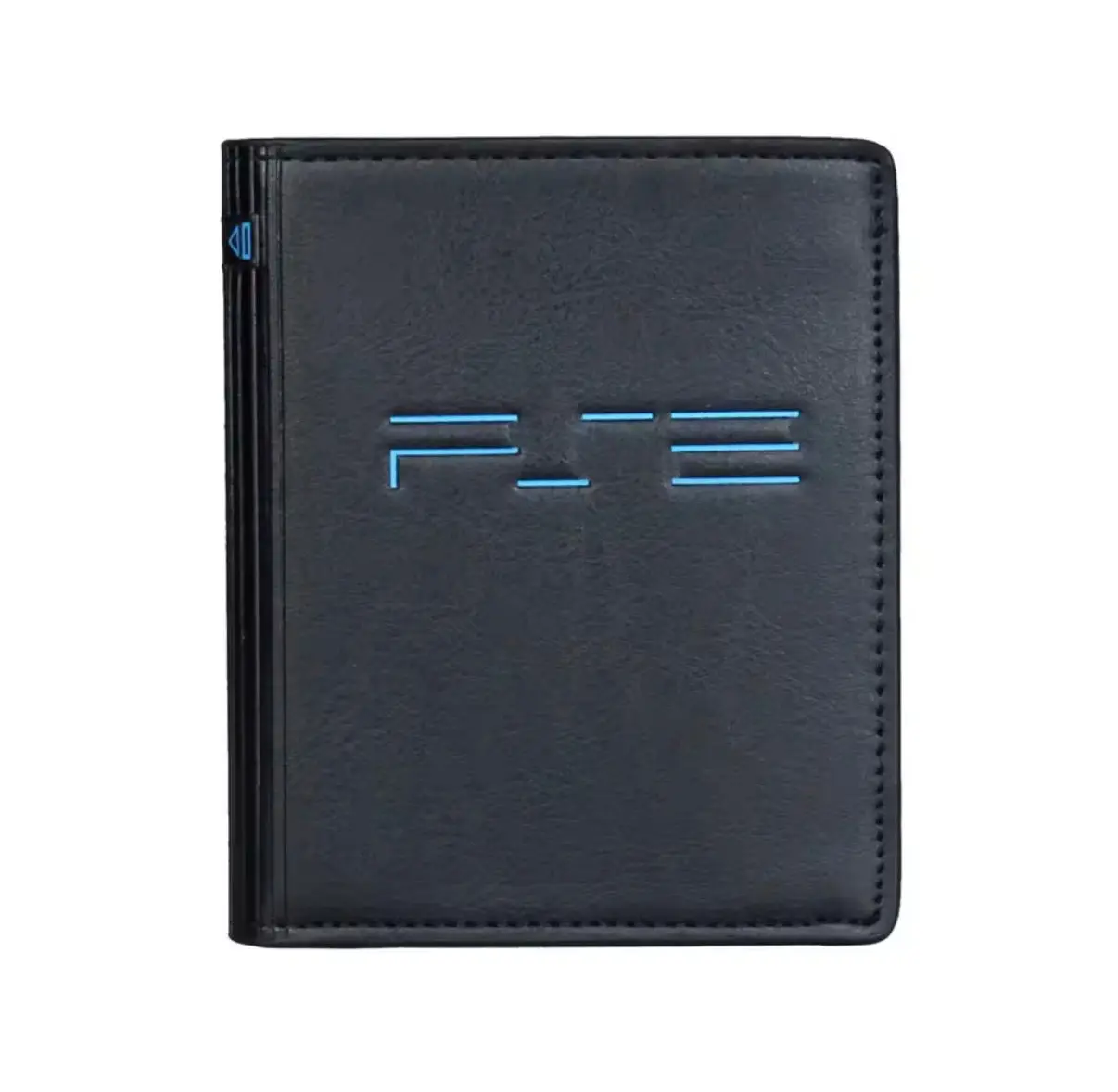 Men's Ps 2 Classic Console Themed Compact Thin Series Synthetic Leather Wallet with Multiple Pockets, Functional, Mens Wallet