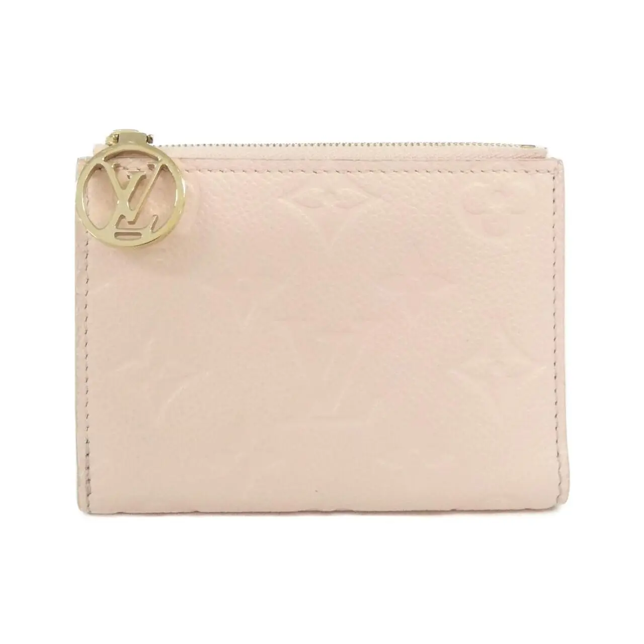 Pre-owned Louis Vuitton Calfskin Small Leather Goods Monogram Empreinte Wallet