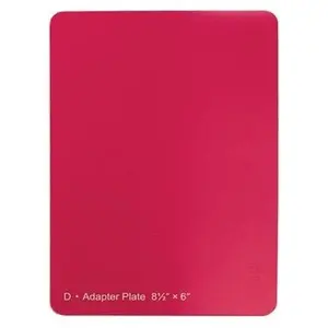 Grand Calibur Junior Raspberry Spacer Plate 8.5 x 6