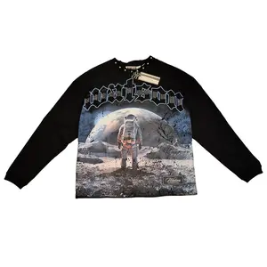 WATSON LEAVE GRAVITY TO THE REST LONGSLEEVE T-SHIRT (BLACK)