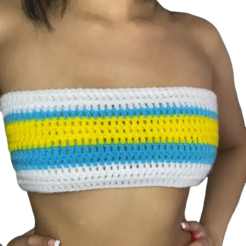 US Virgin Islands Crochet Empress Bandeau