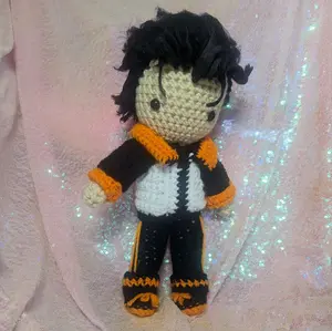 Crochet Amigurumi Subaru Inspired Doll from Re:Zero