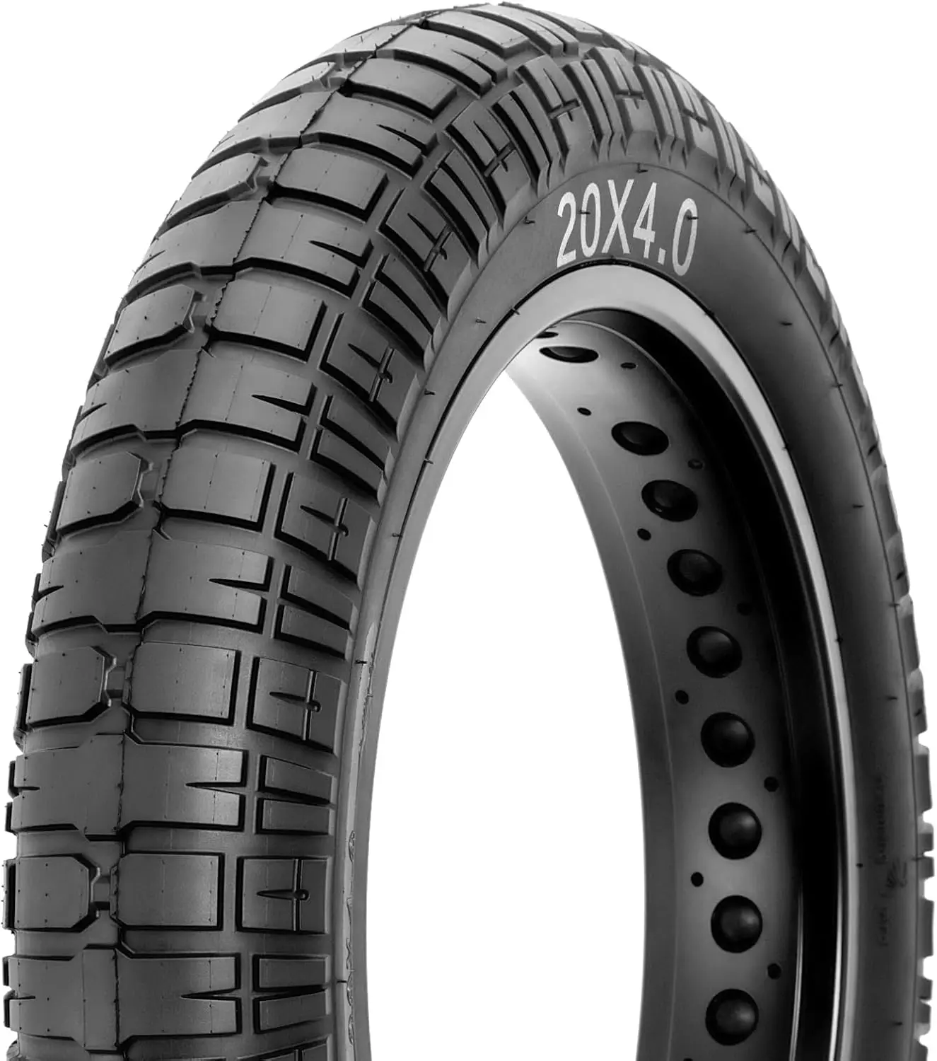 MOHEGIA Fat Tire for E-Bike, MTB & Trike, Heavy-Duty Folding Rubber Tyre in 20 & 26 Inch Sizes, All-Terrain for Off-Road and Urban Riding, Ebike Frame Tyres, Fat Tire Tyres