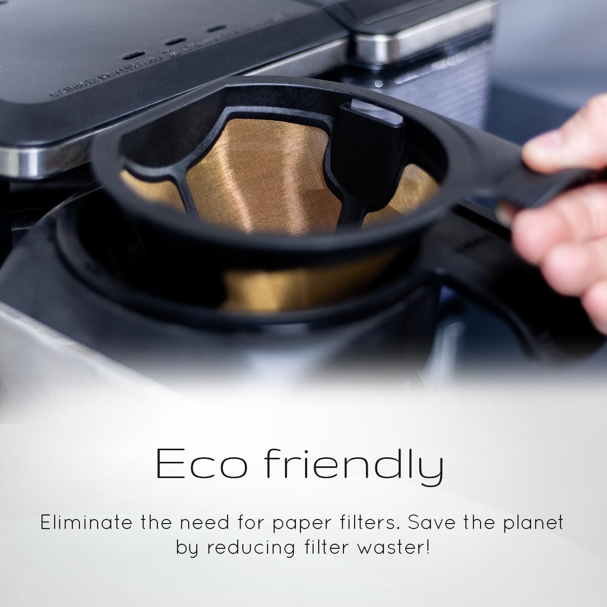 Original Replacement Permanent Reusable Filter for Ninja Coffee Bar Glass Thermal System Compatible All CF09X Series Models Original Replacement Permanent Reusable Filter for Ninja Coffee Bar Glass Thermal System Compatible All CF09X Series Models