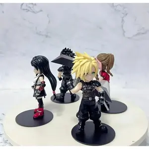 Sephiroth Tifa Lockhart Aerith Cloud Zack Cute 12cm Action Figure Model Toys