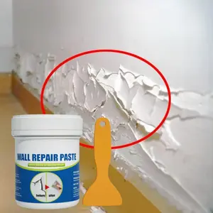 Drywall Repair Kit, Wall Repair Paste with Scraper, Quick & Easy Household Wall Caulk Wall Repair Sealant, Wall Repair Putty for Repairing Plaster Dents & Wood Scratches