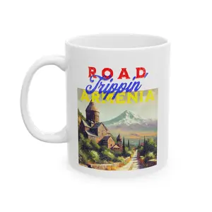 Road Trippin Armenia: Ceramic Mug, (11oz, 15oz)