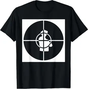 100%cotton Big Target Logo T-Shirt