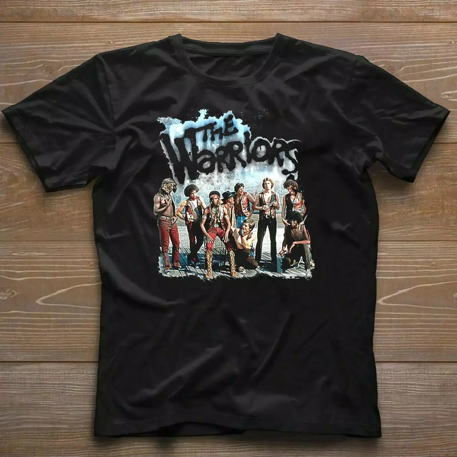 The Warriors T-shirt classic 1970s movie cotton white tee Shirt
