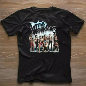 The Warriors T-shirt classic 1970s movie cotton white tee Shirt