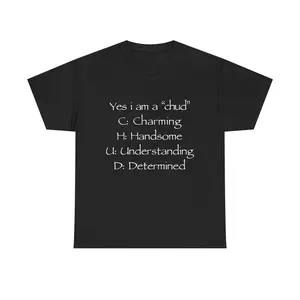 Yes i am a chud T-Shirt | Chud Acronym Meme Unisex Cotton Tee