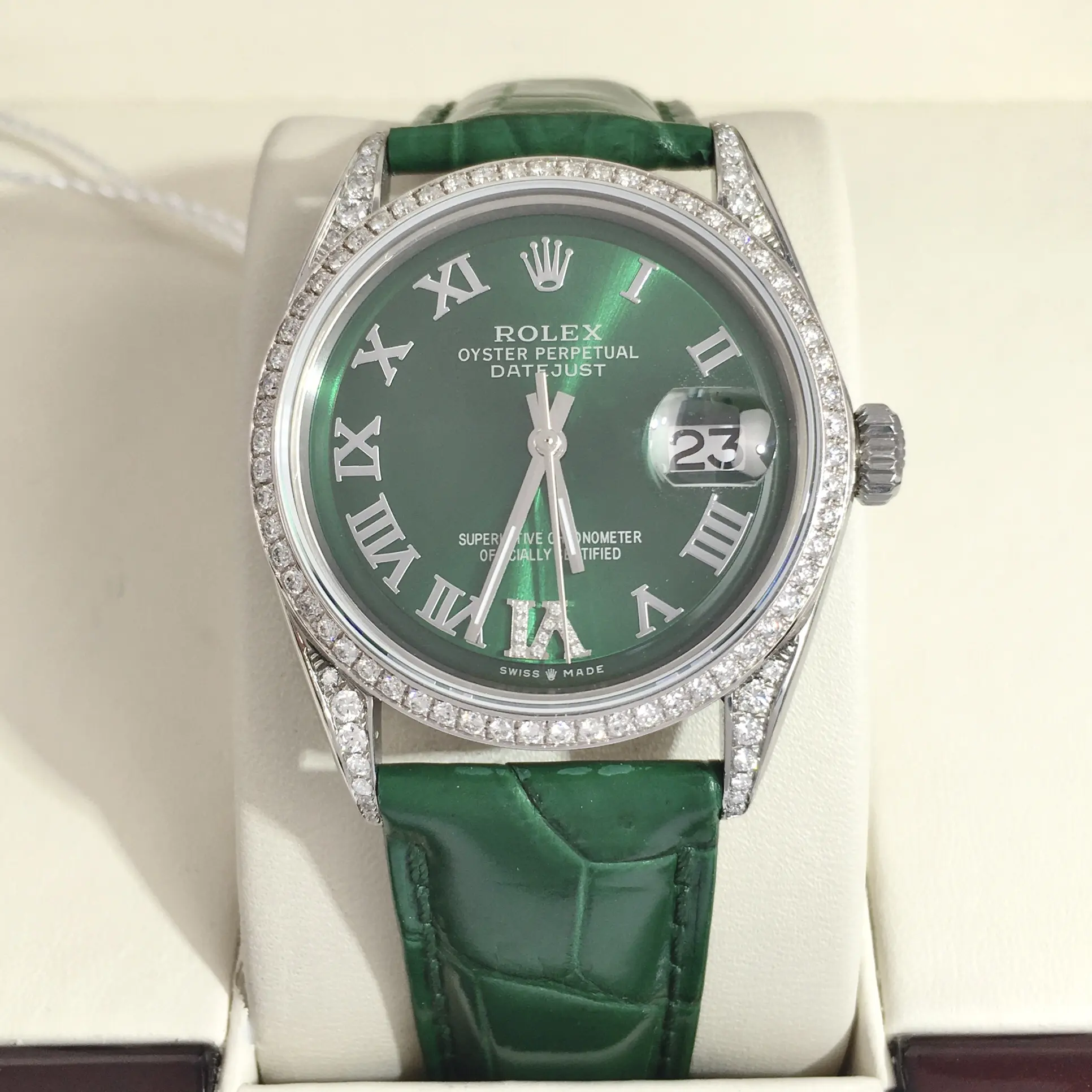 Rolex  R22059 Alloy/jade/diamond/gemstone, etc Automatic Watches S300260321001 0718 SZTK-Allison