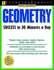USED-Geometry Success in 20 Minutes a Day (Skill Builders) by LearningExpress Editors (Paperback)