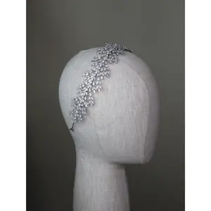 CLEO Simulated Diamond Headband Headpiece