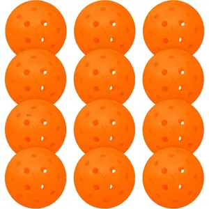 Sports X-40 Outdoor Pickleballs - Official Ball of USA Pickleball, APP Tour + US Open - Regulation Size
