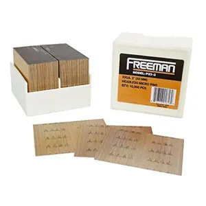 212 MAIN 2 in. 23 Gauge Glue Collated Headless Micro Pins - 10000 Count, Headless Type, Glue Bonded, for Craft Projects