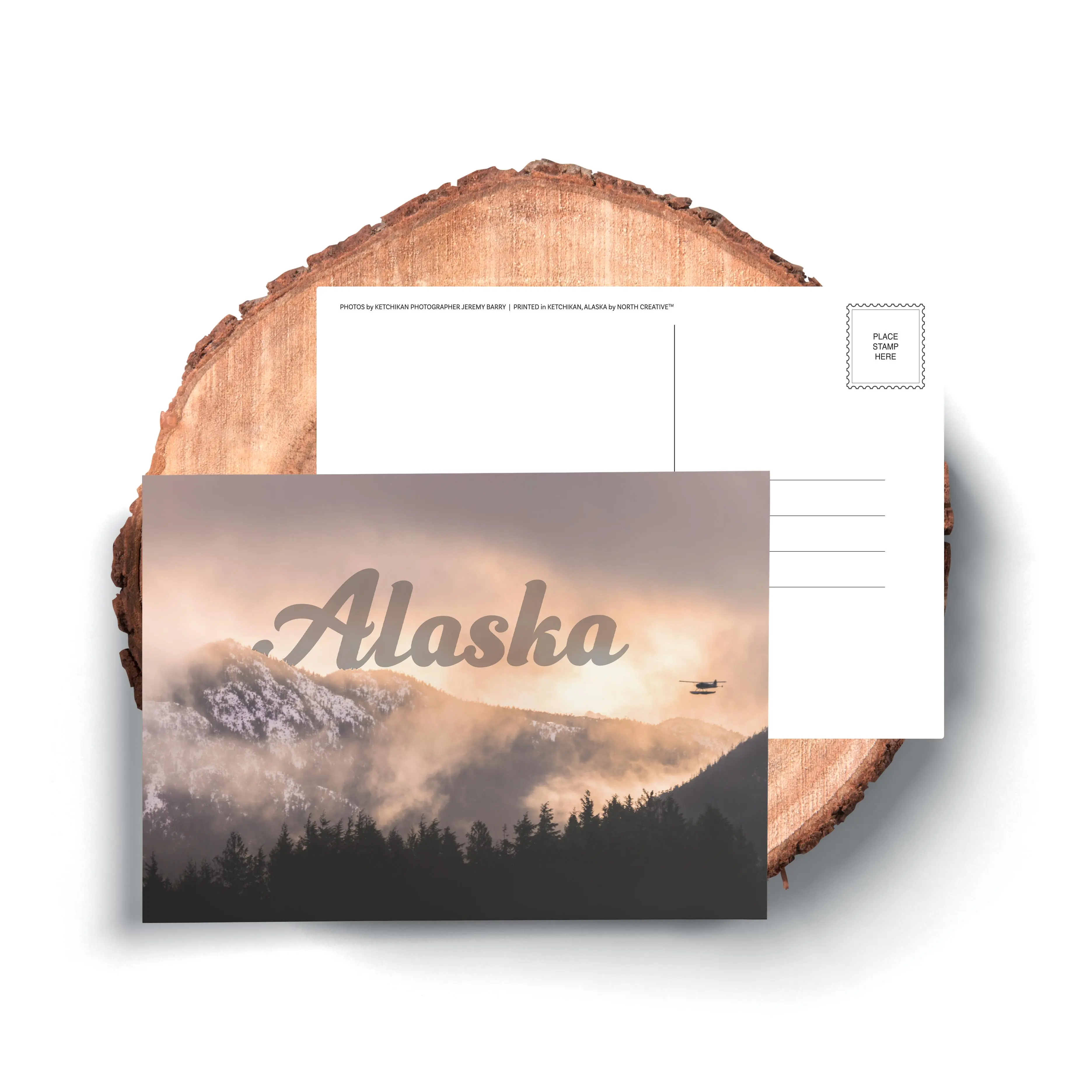 Alaska Mountains Postcard