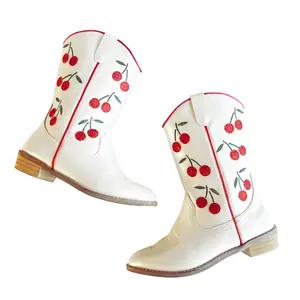 Cowgirl Wild Cherry Boots