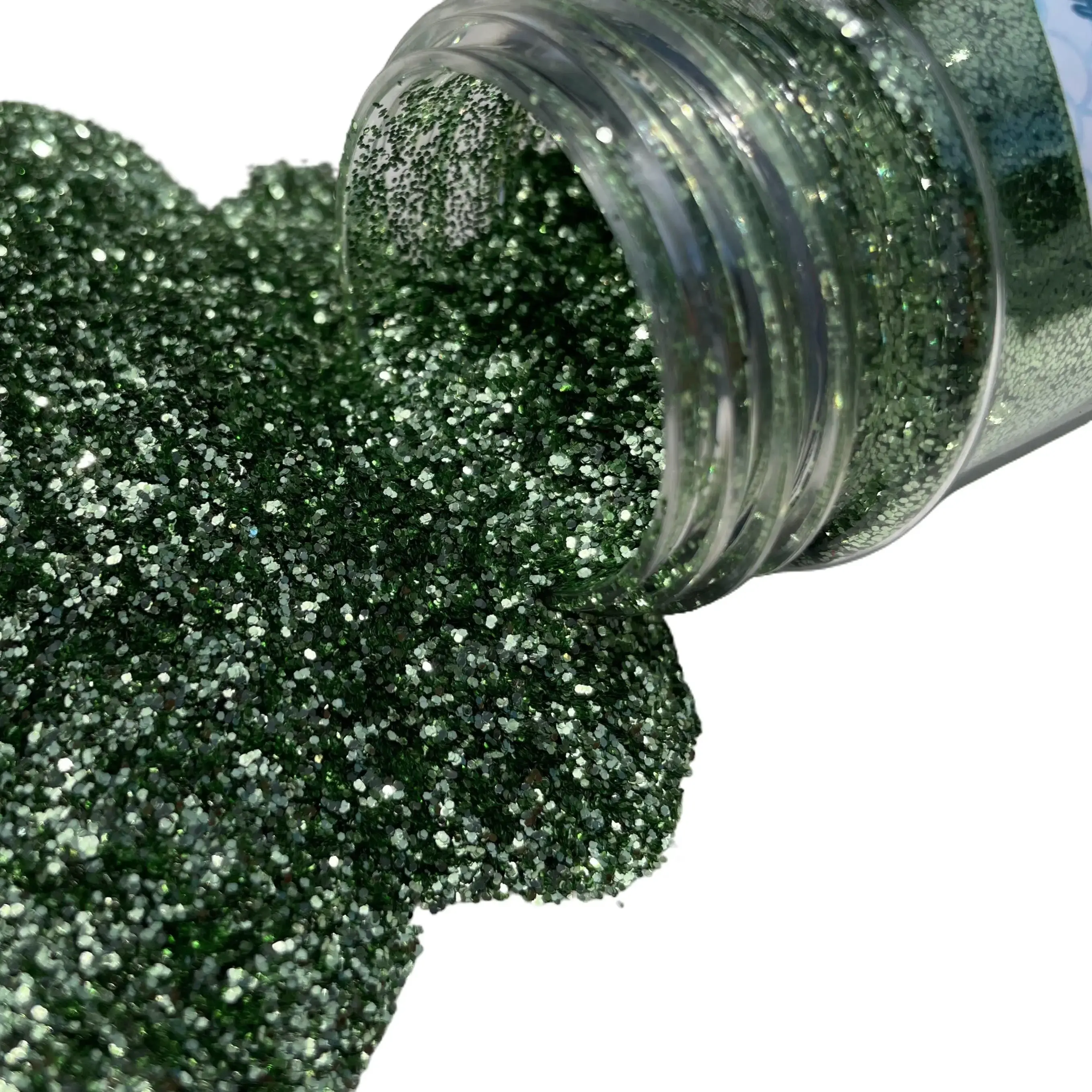 Green Apple Green Metallic Polyester Glitter 2 oz UV & Solvent Resistant High-Quality Glitter for Epoxy & Nail Polish Projects