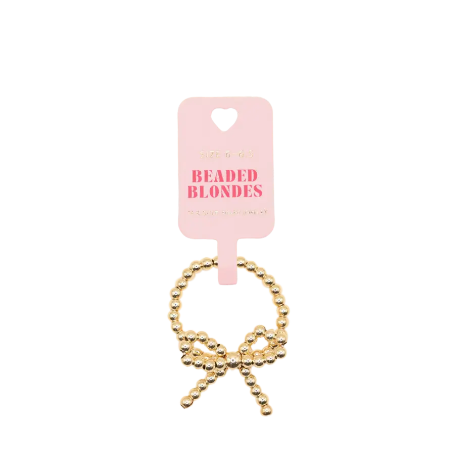 Gold Bow Ring