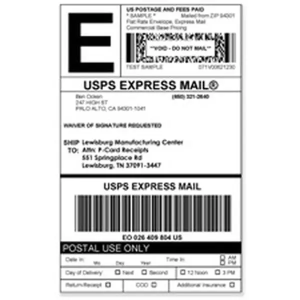 Dymo DYM1744907 Large Shipping Labels, 4x6 in, 220 per Roll, White (for Computers & Office Stationery Supplies)