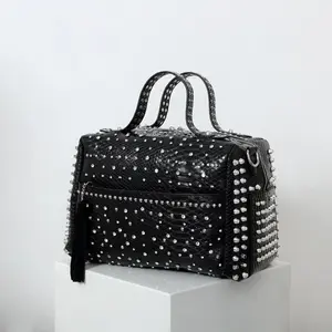 E166-The new fashion design pattern features a single shoulder crossbody bag