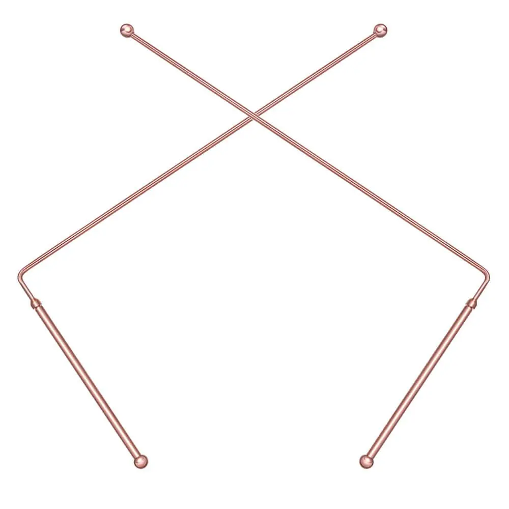 Tools & Hardware Accessory 2PCS 99.9% Highly Conductive Solid Copper Dowsing Rods - Soldering & Welding Accessory with Energy Properties for Ghost Hunting, Water Divining