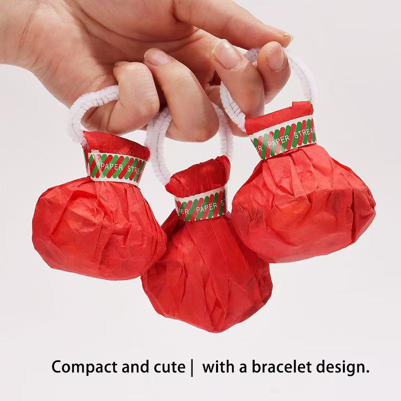 Easy-to-clean, eco-friendly colorful ribbon streamers for a festive atmosphere — large capacity, 10-pack | A party vibe booster for holidays — one-click “scene-stealer” effect at birthdays and parties; effortless holiday decorations that instantly make an