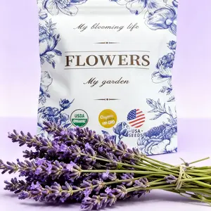 English Lavender Seeds 1,500 NON- GMO,USA- SOURCED Herb Seeds, Wildflower Seed for Planting Indoor/Outdoor,High Germination,Plant Flower(Lavandula antustifolia)